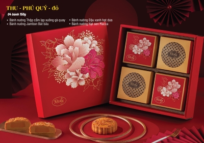 Hộp trung thu Thu - Phú Quý (Đỏ)
